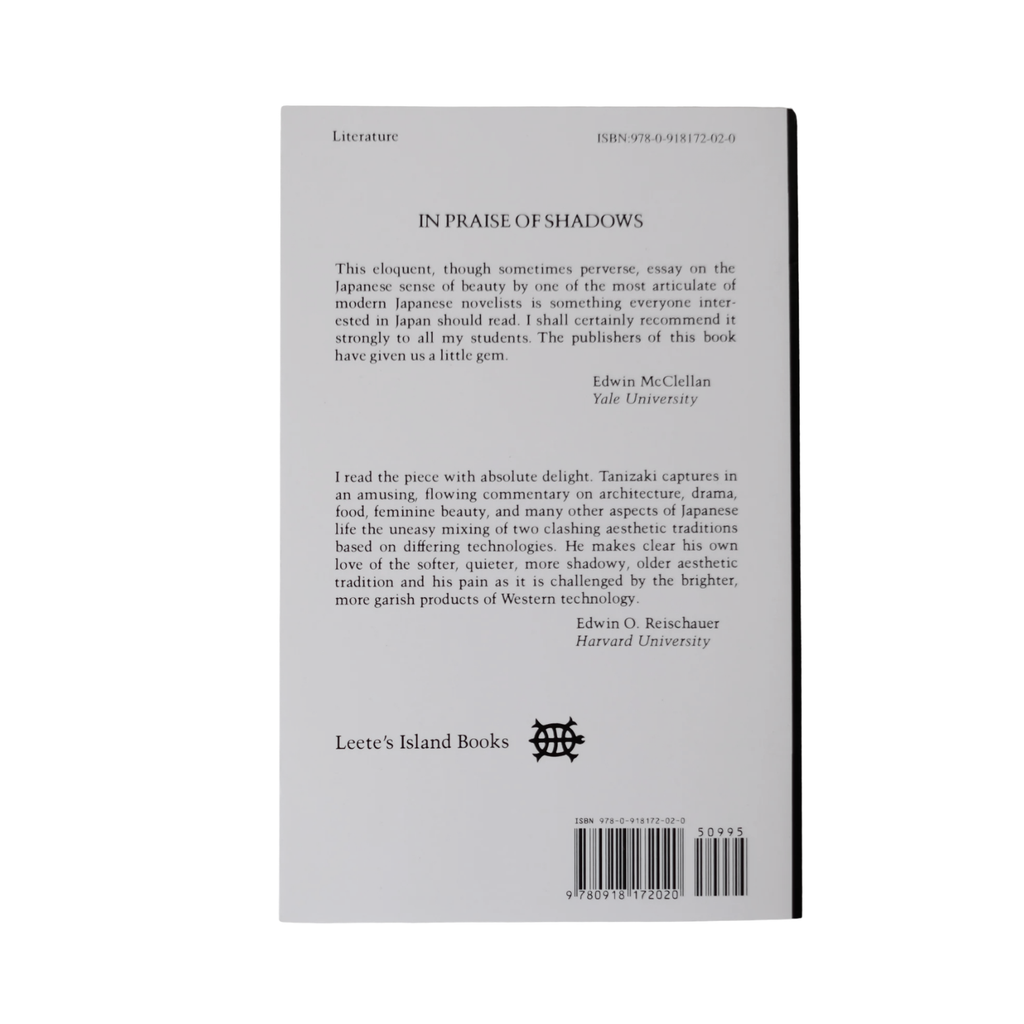 In Praise of Shadows - Junichiro Tanizaki